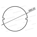 MGKNS-21 123501 Felfogógomba összekötővel 8-10mm köracélhoz, laposvashoz M10 menettel