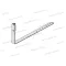 MGKNC-12B 2338 villamvedelmi tetővezetéktartó 25mm laposvashoz 15cm eltartással 380cm