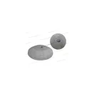 Betontalp kerek M16 menettel villámvédelmi szívócsúcshoz átmérő 420mm 25kg