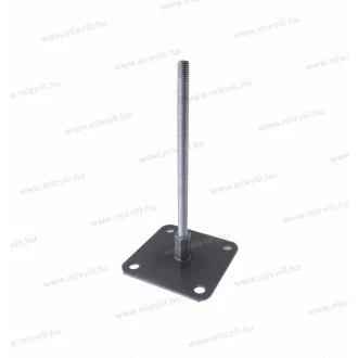   MGKNS-150 W110 80x80mm talpas univerzális villámvédelmi tartó M8 150mm magas