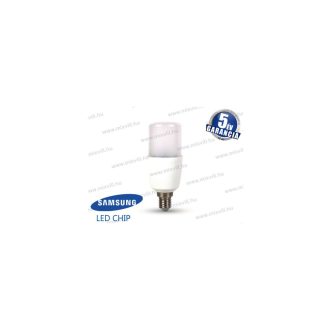   V-TAC SKU-268 LED lámpa E14 8W T37 4000K 725lm IP20 230° vil.szög Samsung Chip 5 év garancia