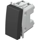 MODUL váltó nyomógomb 1-2 fekete 16A 250V 1M SB SM61SB(15276)
