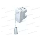 MODUL húzókapcsoló jelzőfényes fekete 250V 1M SB CD SM62SBCD(15455)