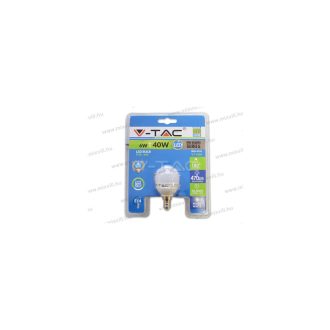   V-TAC SKU-4331 Led lámpa E14 gömb 6W 470lm 3000K IP20 240V V-TAC