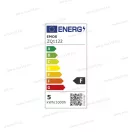 LED izzó E27 5W 470lm kisgömb 6500K hideg fehér EMOS ZQ1122 3 év garancia