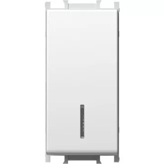   MODUL 101 kapcsoló jelzőfényes fehér 16A 250V 1M PW SM10PWIN(15226)