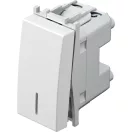 MODUL 101 kapcsoló jelzőfényes fehér 16A 250V 1M PW SM10PWIN(15226)