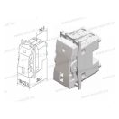 MODUL N-101-es egypólusú jelzőfényes kapcsoló lámpa fekete 250V 1M SB SM11SBIN02(15245)