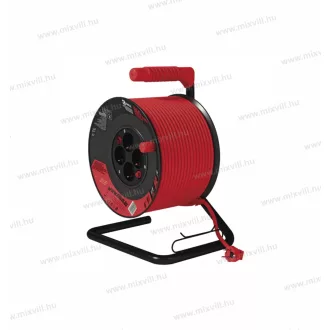   Kábeldob, dobos hosszabbító pvc kábellel 50m 3x1,5mm2 4x2+F IP20 P092501 Emos