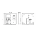 Hikvision Munkaidő nyilvántartó terminál DS-K1A802AMF-B ujjlenyomat kártya kód, LCD kiejlző, 10/100,