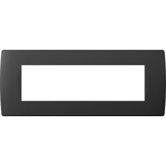 MODUL SOFT díszítőkeret 7M SB matt fekete OS70SB(24762)