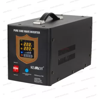   KEMOT Szinusz jeles szünetmentes tápegység akkumulátor nélkül 12V/300W/fekete URZ3406B