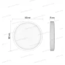 Emos ZM5192 LED mennyezeti lámpa kerek 45W IP20 270-2700lm CCT Go Smart Wi-Fi IP20 3 év garancia