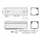 EIP 15010S 15x10 öntapadós csatorna 2m