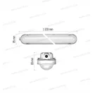 Emos ZT1630 LED Por- páramentes lámpatest 150cm 53W IP66 7700lm 6000K 5év garancia