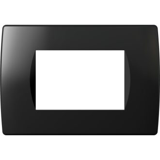   MODUL SOFT díszítőkeret 3M NB fényes fekete OS30NB(24728)