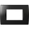 MODUL SOFT díszítőkeret 3M NB fényes fekete OS30NB(24728)