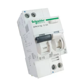   Schneider SE A9D56616 iDPNN Vigi áramvédő 16A B 30 mA1P+N 6 kA kif.