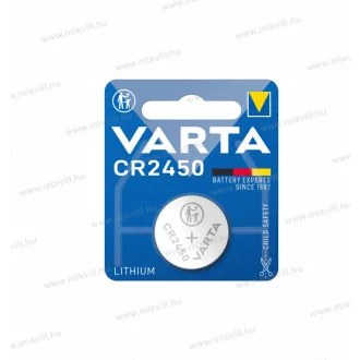 Varta CR 2450 litium gombelem 3V 1db/bliszter