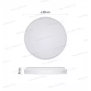 Em LED mennyezeti lámpa kerek 50cm 270-2700lm dim. 45W 3in1 szính. távirányít. 3év gar. ZM5163