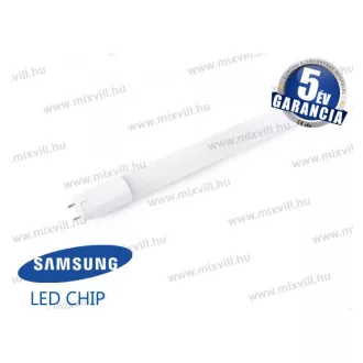   V-TAC SKU-657 Led fénycső T8 22W 150cm 2000lm 4000K semleges fehér 160° Samsung chip 5 Év garancia