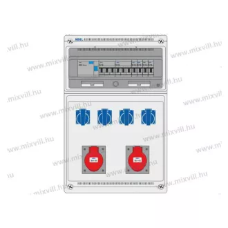 ELOB 16/44/C Csatlakozó szekrény (régi szekrény C9/44/C)