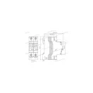 Omu system OMB06 2 pólusú 6A C 6kA kismegszakító OMB06206C