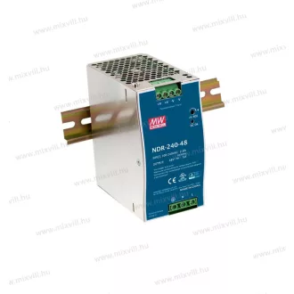 Mean Well NDR-240-24 240W 24V Dc moduláris tápegység