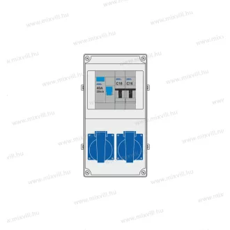 ELO 7/1/B ipari csatlakozó doboz, szereletlen (ELO 5/1/A)