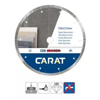   Carat CDBM230300 gyémánttárcsa 230x1,4x10x22,2mm gyémánt vágótárcsa
