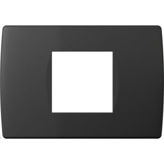 MODUL SOFT díszítőkeret 2/3M SB matt fekete OS23SB(24759)