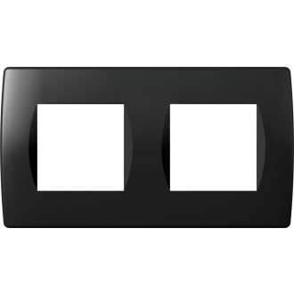   MODUL SOFT díszítőkeret 2x2M NB fényes fekete OS24NB(24731)