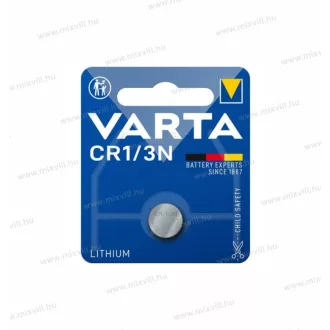   Varta Gombelem, 3V, CR1/3N BL1 lítium, VARTA "Professional