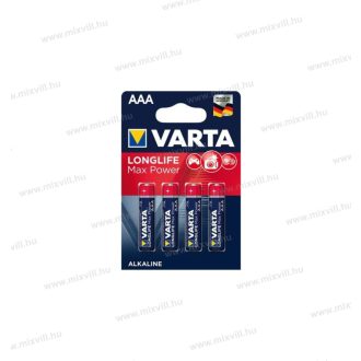 Varta MAX Tech Longlife Max Power mikro ceruza elem AAA BL4
