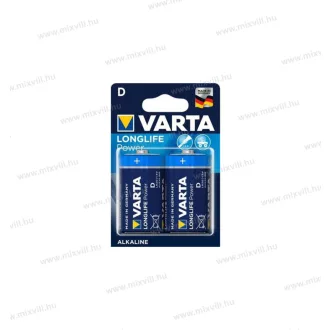   Varta High Energy Longlife Power 1.5V góliát elem D BL2 2db/bliszter 4920121412