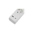 3 méteres hosszabbító 5 aljzattal és USB csatlakozókkal kapcsolóval P1523CU Emos