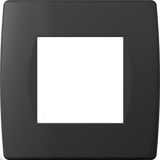 MODUL SOFT díszítőkeret 2M SB matt fekete OS20SB(24758)