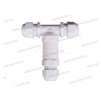   V-TAC SKU-5979 vízmentes kábelleágazó 0,5-4mm2 vezetékhez IP68 fehér