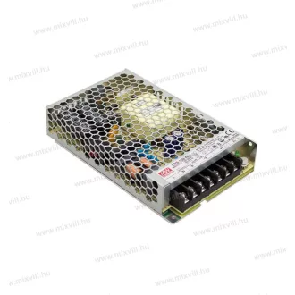   Mean Well LRS-150-24 Led kapcsolóüzemű tápegység 150W 24VDC fémház IP20