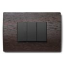 MODUL PURE fa 3M wenge díszítőkeret OP30WE 26349