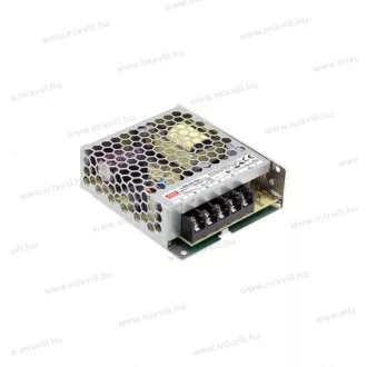   Mean Well LRS-50-24 Led kapcsolóüzemű tápegység 50W 24VDC fémház IP20