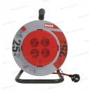 Kábeldob, dobos hosszabbító 4 aljzat 25m 1,5mm2 H05VV-F3G IP20 P19427 Emos