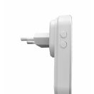 OMU system WB12V-1A2VW Vezeték nélküli csengő 1 adó 12V elem és 2 vevő 230V fehér