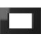 MODUL LINE díszítőkeret 3M NB fekete OL30NB(24278)