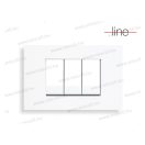 MODUL LINE díszítőkeret 3M PW fehér OL30PW(24237)