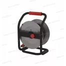 Kültéri fém kábeldob, dobos hosszabbító 4 aljzat 25m 1,5mm2 gumikábellel H07RN-F IP44 P19222 Emos