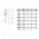 XBS Műanyag tömszelence Pg 11mm