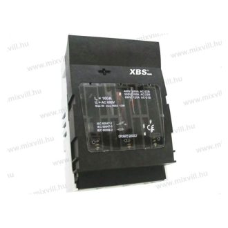   XBS SZK-00 160A Vízszintes szakaszoló biztosító aljzat panelre szerelhető