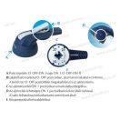 XBS INT DS-SA11 kék kapcsolófej IP65 250-400A-ig +227mm hosszabbító tengellyel