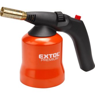   Extol 8848105 gázlámpa forrasztáshoz, PB gázhoz, piezó gyújtásssal, max. 1200°C, 1,7kW, EN521, fém g